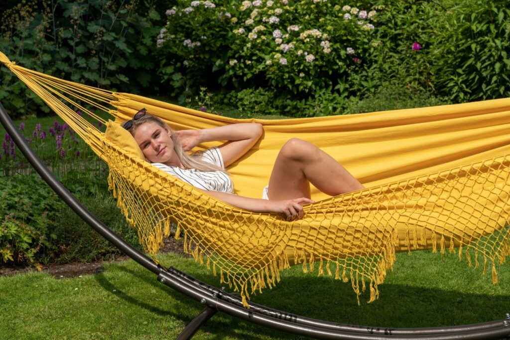 Hangmat Tweepersoons 'Sublime' Yellow