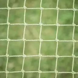 Kattennet zandkleurig RVS kern standaard maten