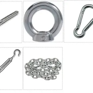 Montagemiddelen zonnedoek