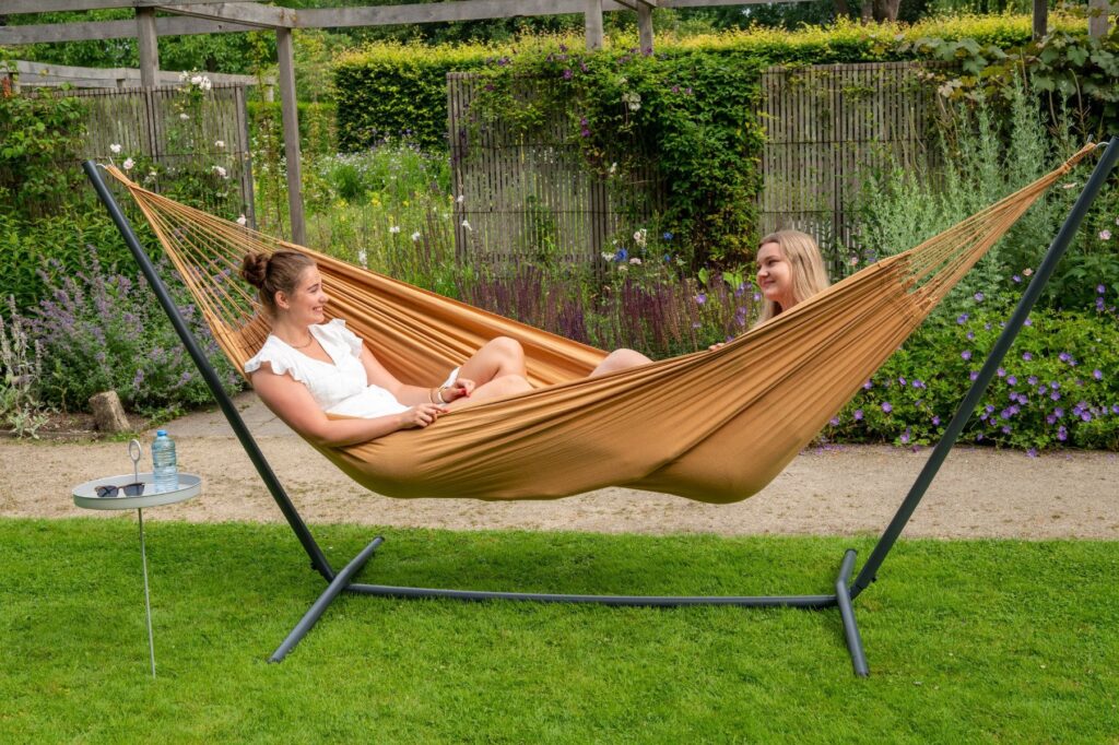 Hangmat Tweepersoons 'Organic' Mocca