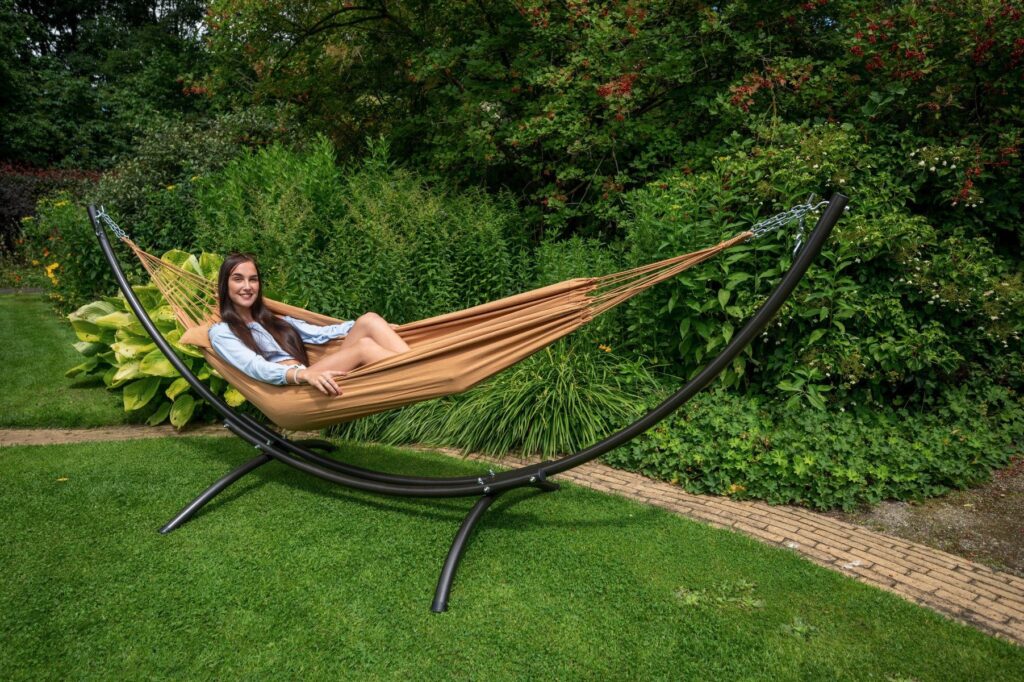 Hangmat Eénpersoons 'Plain' Mocca