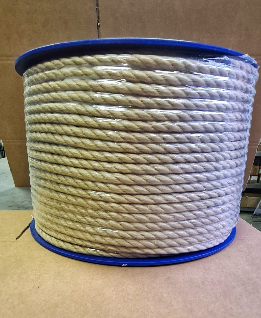 12 mm  Kunsstof hennep touw