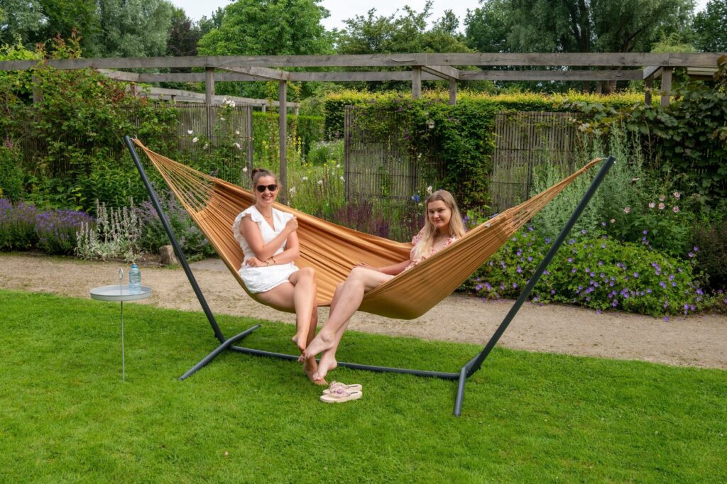 Hangmat Tweepersoons 'Organic' Mocca