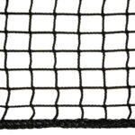 Ballenvanger geknoopt 30mm  zwart