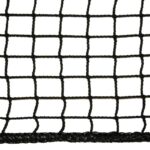 Valnet geknoopt 45mm  per m2 zwart