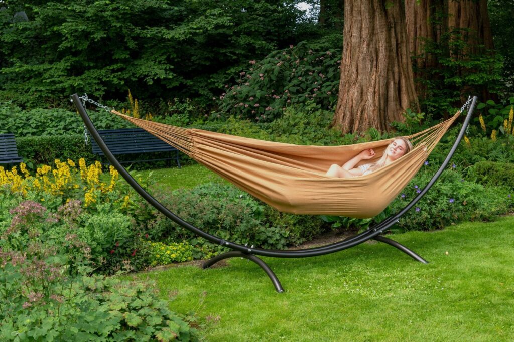 Hangmat Tweepersoons 'Organic' Mocca