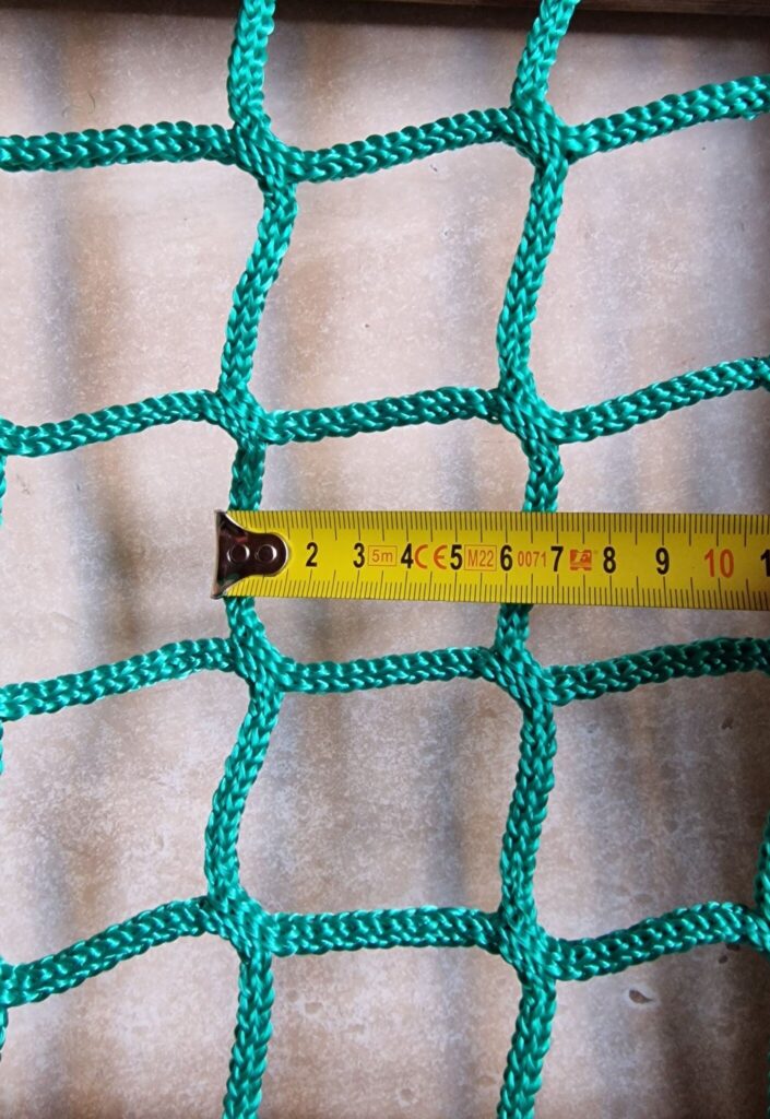 Knooploos PP net - 60mm