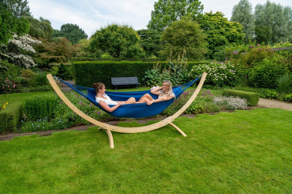 Hangmat Tweepersoons 'Organic' Blue