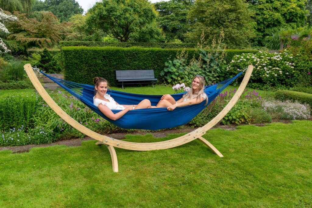 Hangmat Tweepersoons 'Organic' Blue