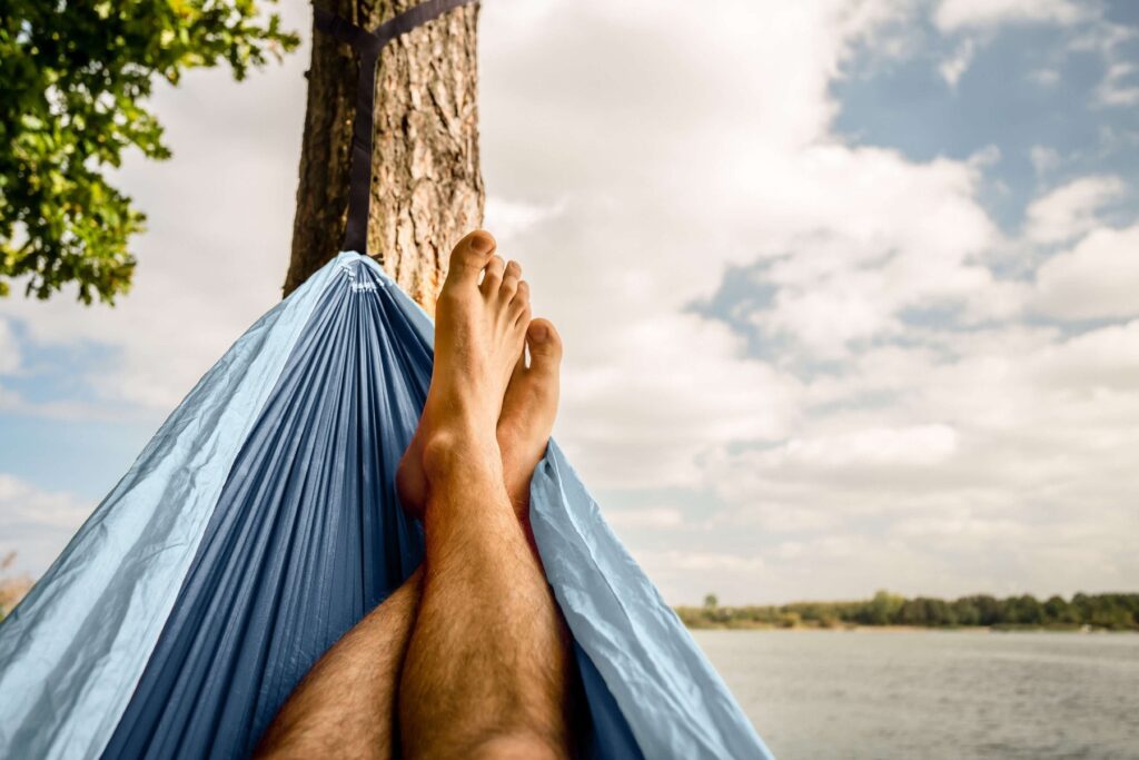 Reishangmat Eénpersoons 'Outdoor' Mercury