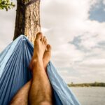 Reishangmat Eénpersoons 'Outdoor' Mercury