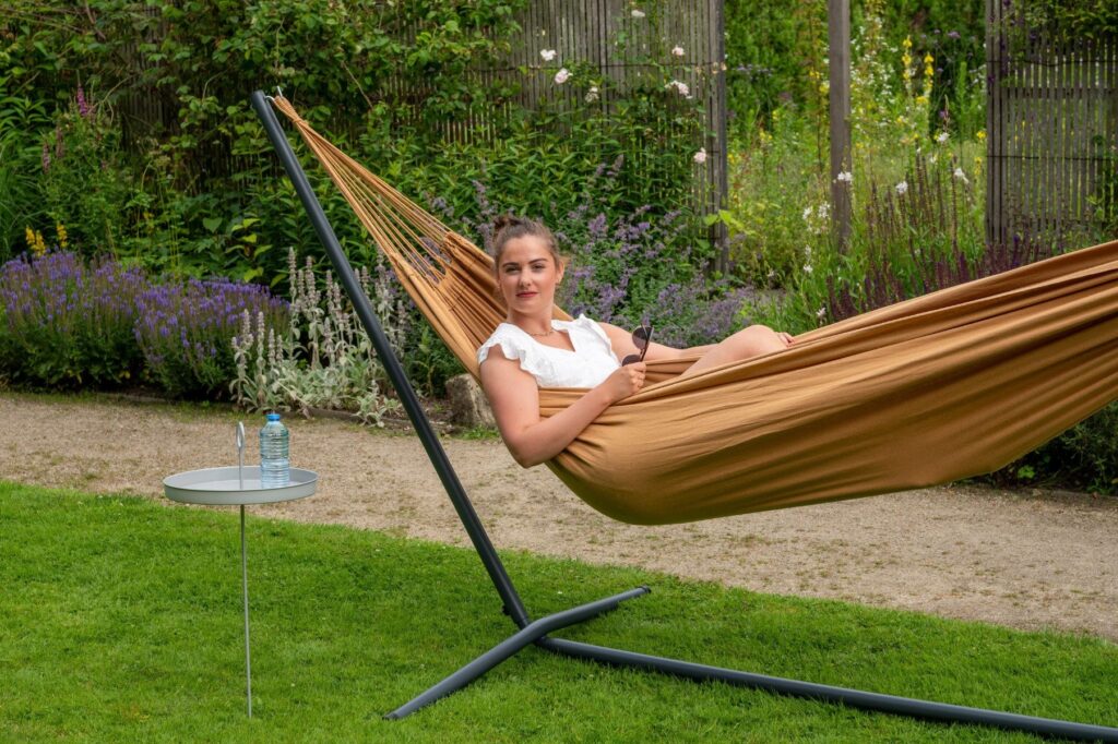 Hangmat Tweepersoons 'Organic' Mocca