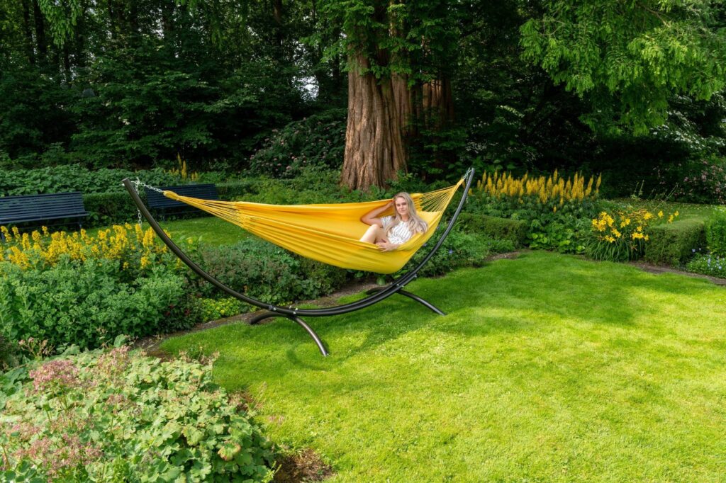 Hangmat Tweepersoons 'Organic' Yellow