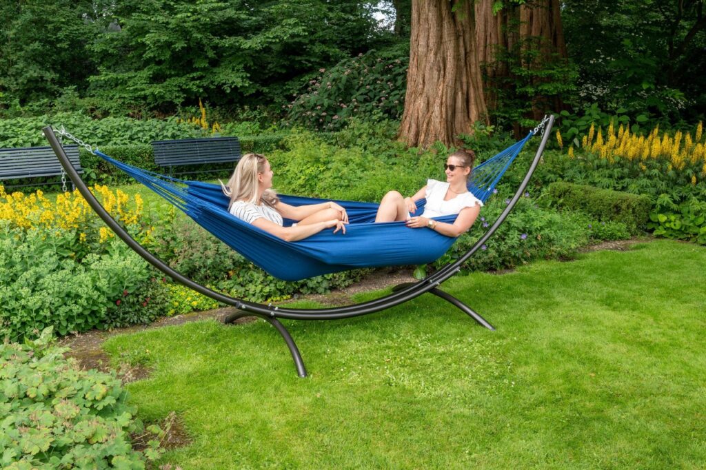 Hangmat Tweepersoons 'Organic' Blue