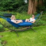 Hangmat Tweepersoons 'Organic' Blue