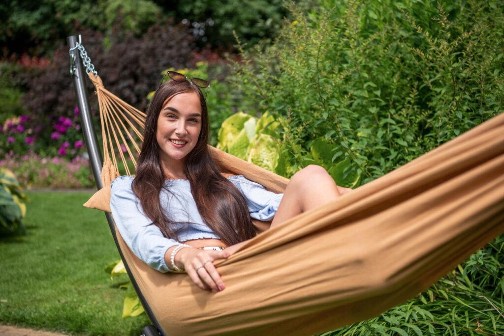 Hangmat Eénpersoons 'Plain' Mocca