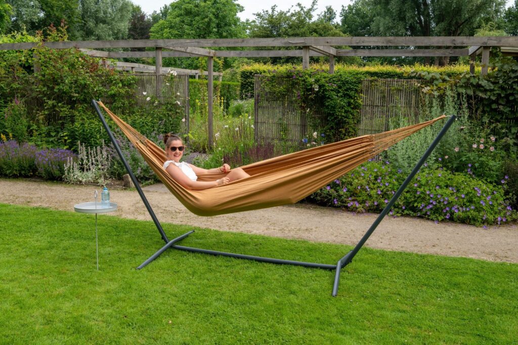 Hangmat Tweepersoons 'Organic' Mocca