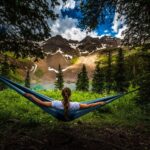 Reishangmat Eénpersoons 'Outdoor' Mercury