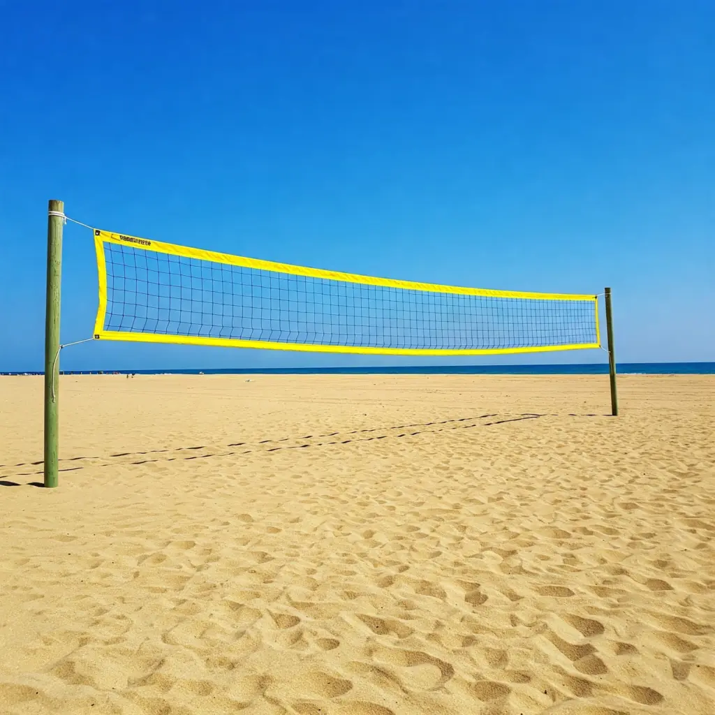 Geknoopt Beachvolleybal net
