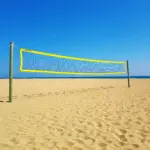Geknoopt Beachvolleybal net