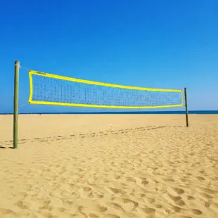 Geknoopt Beachvolleybal net
