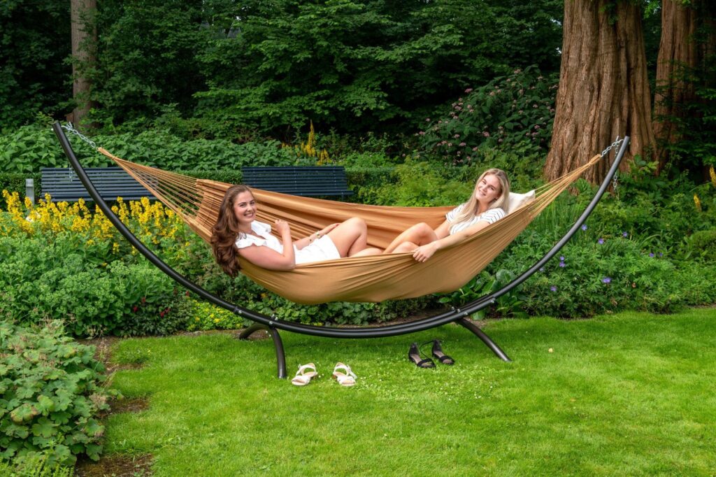 Hangmat Tweepersoons 'Organic' Mocca