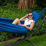 Hangmat Tweepersoons 'Organic' Blue