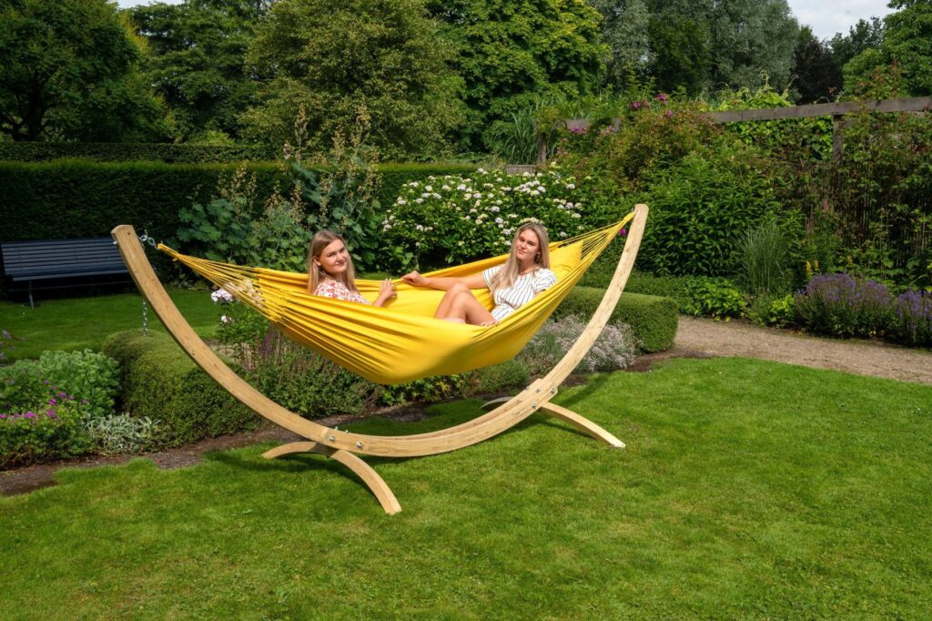 Hangmat Tweepersoons 'Organic' Yellow