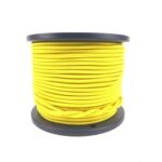 Trapezekoord 6 mm per meter geel