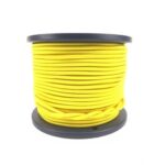 Trapezekoord 6 mm per meter geel