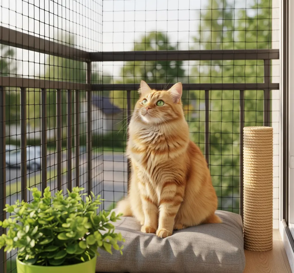 Kattennet zware uitvoering