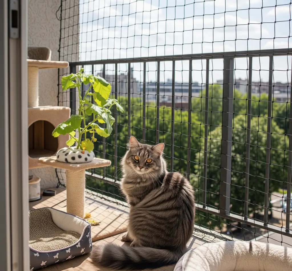 Kattennet lichte uitvoering