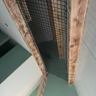 Loungenet ongeknoopt 45mm  zwart