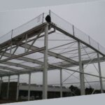 Randnet 2.5x10 25 m2 geknoopt zwart