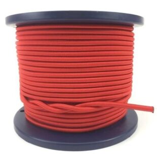 Trapezekoord 6 mm per meter rood