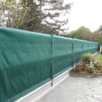 Windbreekgaas / Winddoek donkergroen 2.00x50 mtr