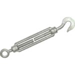 Spanner 6mm oog-haak - RVS