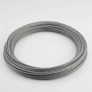 Staaldraad 6mm per meter massief