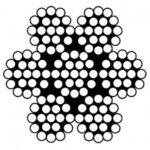 Staaldraad 6mm per meter massief