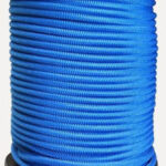 100 meter trapezekoord 6 mm blauw