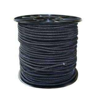 100 meter trapezekoord 8 mm zwart