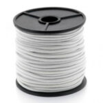 100 meter trapezekoord 6 mm wit