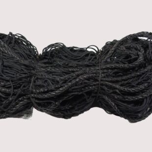 Valnet geknoopt volgens EN1263-1 per m2 zwart