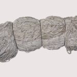 Valnet geknoopt volgens EN1263-1 per m2 wit