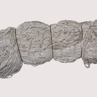 Valnet geknoopt volgens EN1263-1 per m2 wit