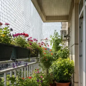 Vogelwerend net vierkant maas