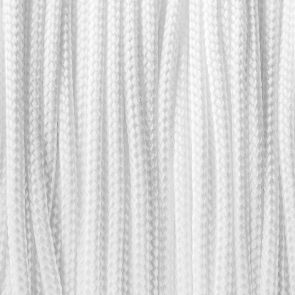 Nylon draad 3 mm wit diverse lengtes