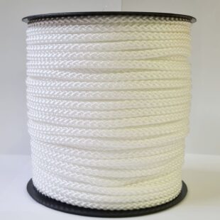 6 mm PP koord wit spoel