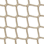 Loungenet zandkleurig ongeknoopt