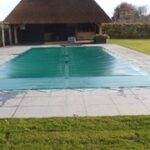 Zwembad afdeknet groen 6x3 meter